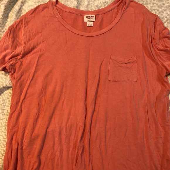 Mossimo Supply Co. Tops - Mossimo boyfriend T-shirt coral colored
